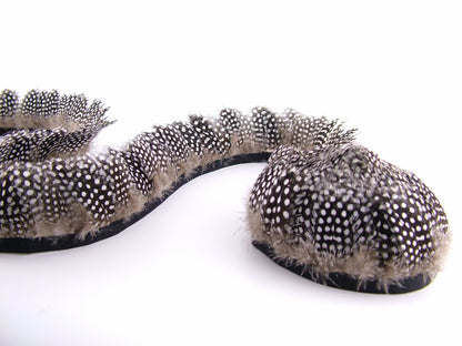 Guinea Fowl Fringe per metre