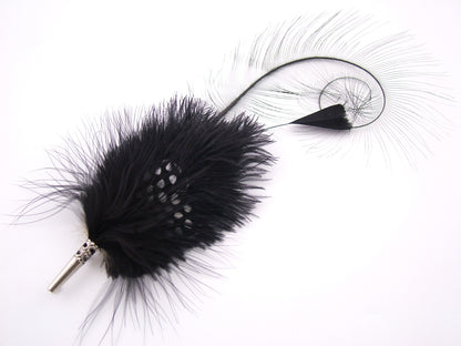 feather brooch