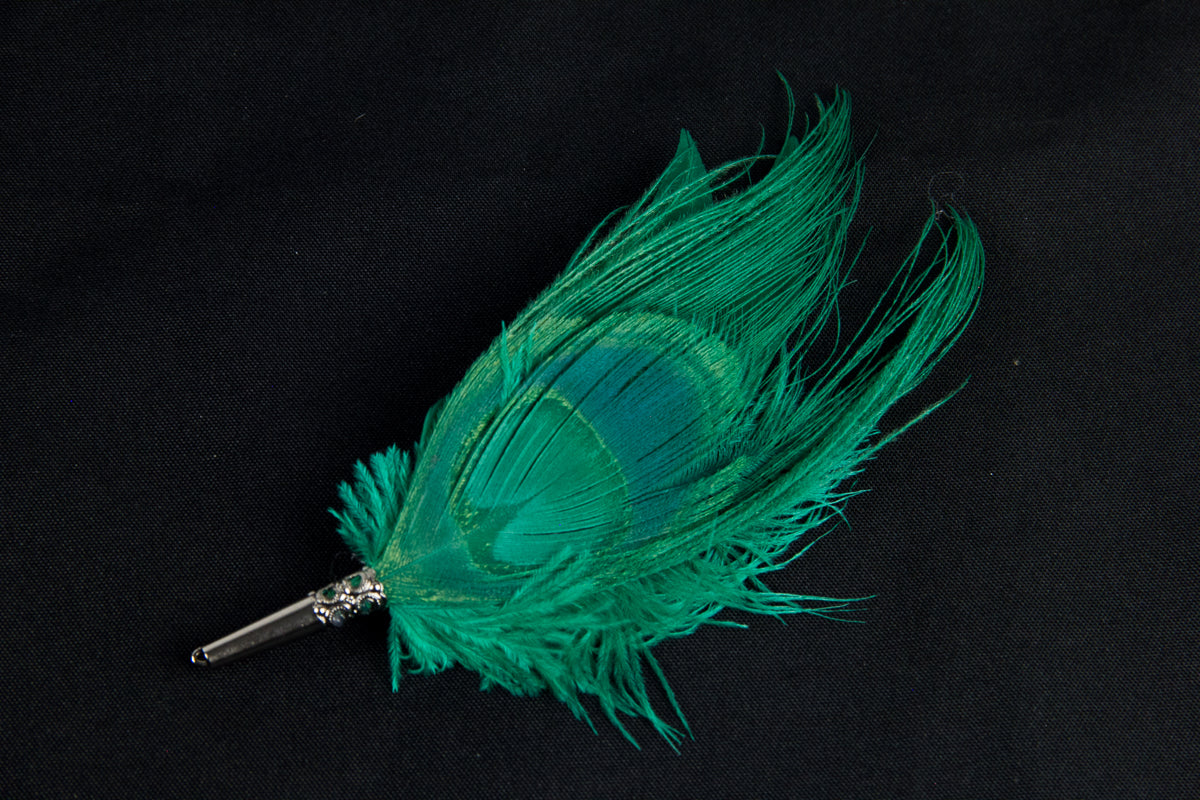 Cocktail Style Brooch - BPEC5 Emerald