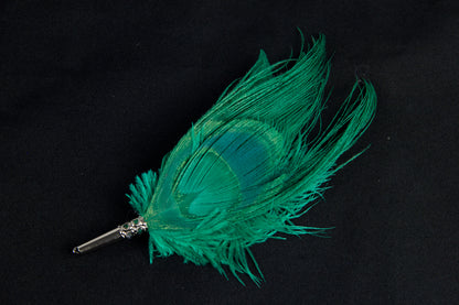 Cocktail Style Brooch - BPEC5 Emerald