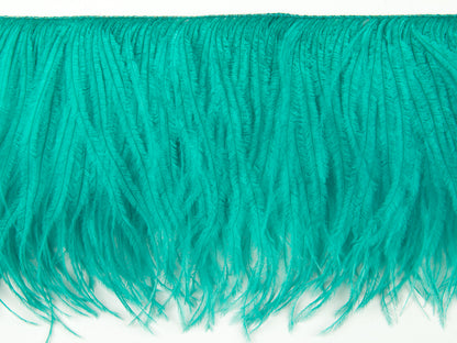 Ostrich Feather fringe with Lurex - Dancewear colours