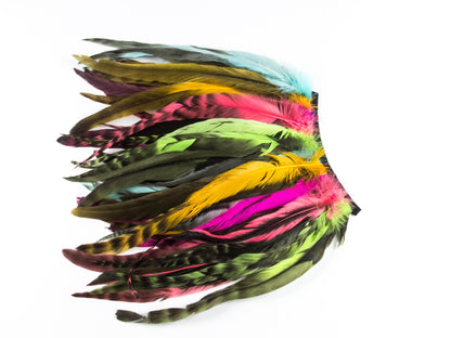 Long Chinchilla Coque Fringe - Dancewear colours