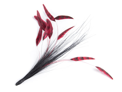 Teardrop and Peacock Hurl Hat mount - Pack of 3