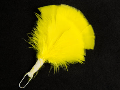 Flat Glengarry Hackle single colour (Pack of 5)
