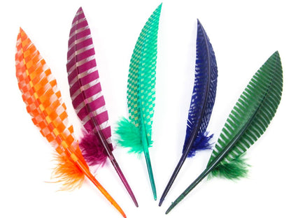 Engraved Pattern Imitation Goose Quill (Pack of 3)
