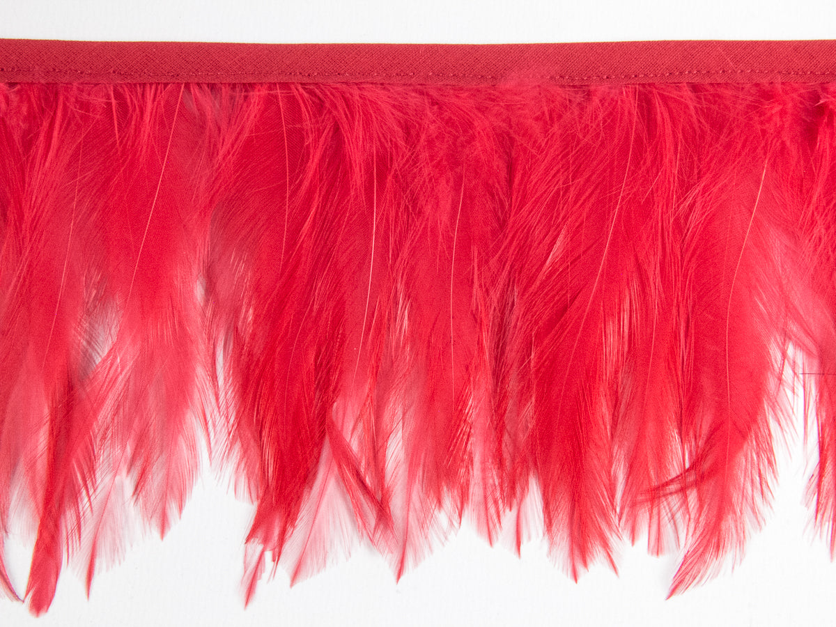 Dancewear Hackle Feather Fringe