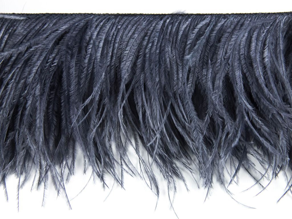 Ostrich Feather fringe with Lurex - Dancewear colours
