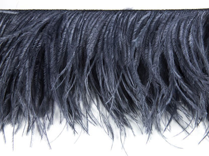 Ostrich Feather fringe with Lurex - Dancewear colours