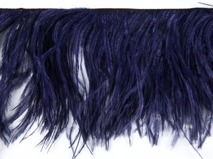 Ostrich Feather fringe with Lurex - Dancewear colours