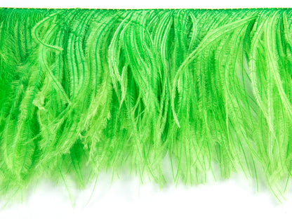 Ostrich Feather fringe with Lurex - Dancewear colours