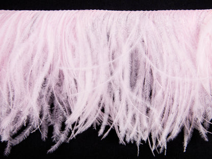 2 Ply Ostrich Feather Fringe (10cm depth) - Dancewear Colours