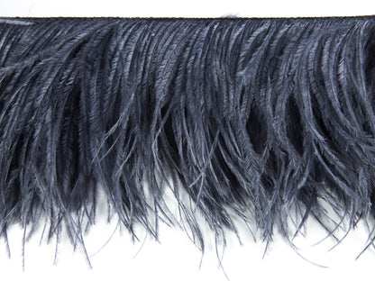 2 Ply Ostrich Feather Fringe (13-15cm depth) - Dancewear Colours
