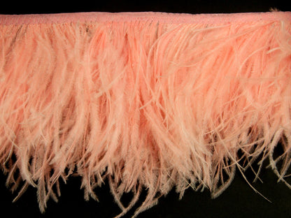 Ostrich Feather fringe with Lurex - Fashion Colours