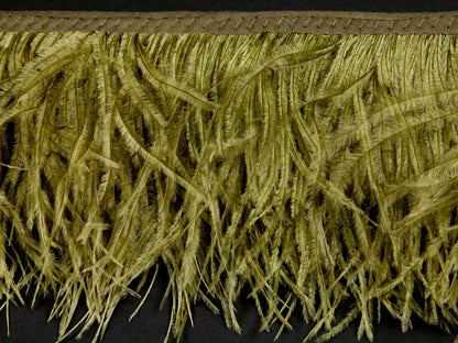 Ostrich Feather fringe with Lurex - Fashion Colours