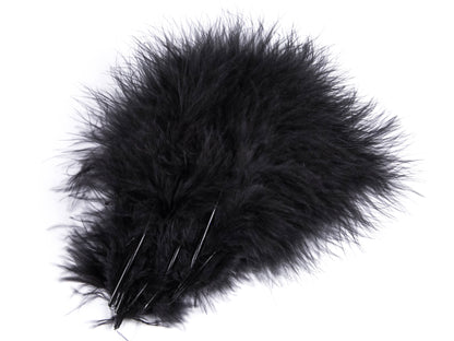 Turkey Marabout Feathers (Pack of 12)