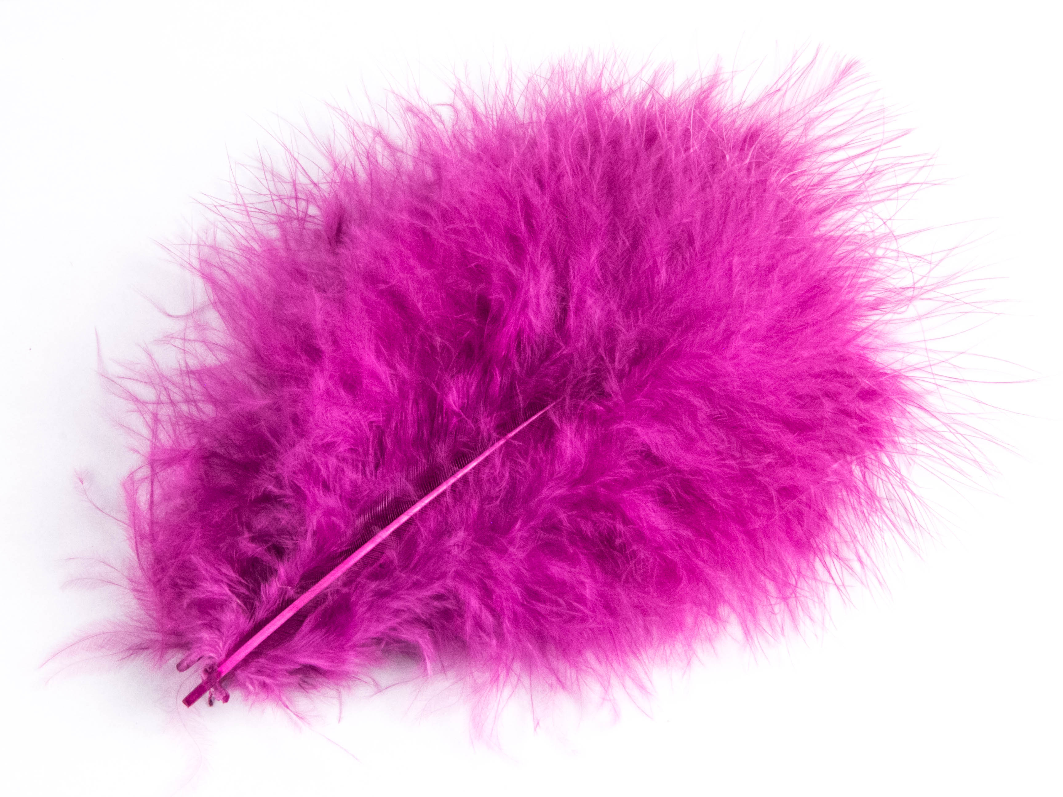 Turkey Marabout Feathers (Pack of 12)