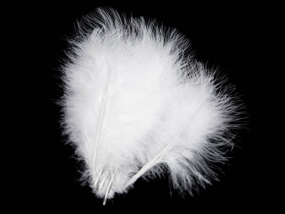 Turkey Marabout Feathers (Pack of 12)