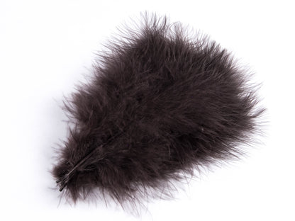 Turkey Marabout Feathers (Pack of 12)