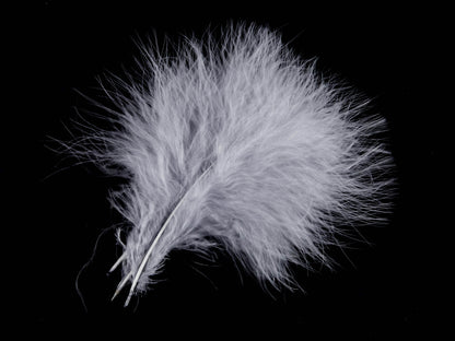 Turkey Marabout Feathers (Pack of 12)