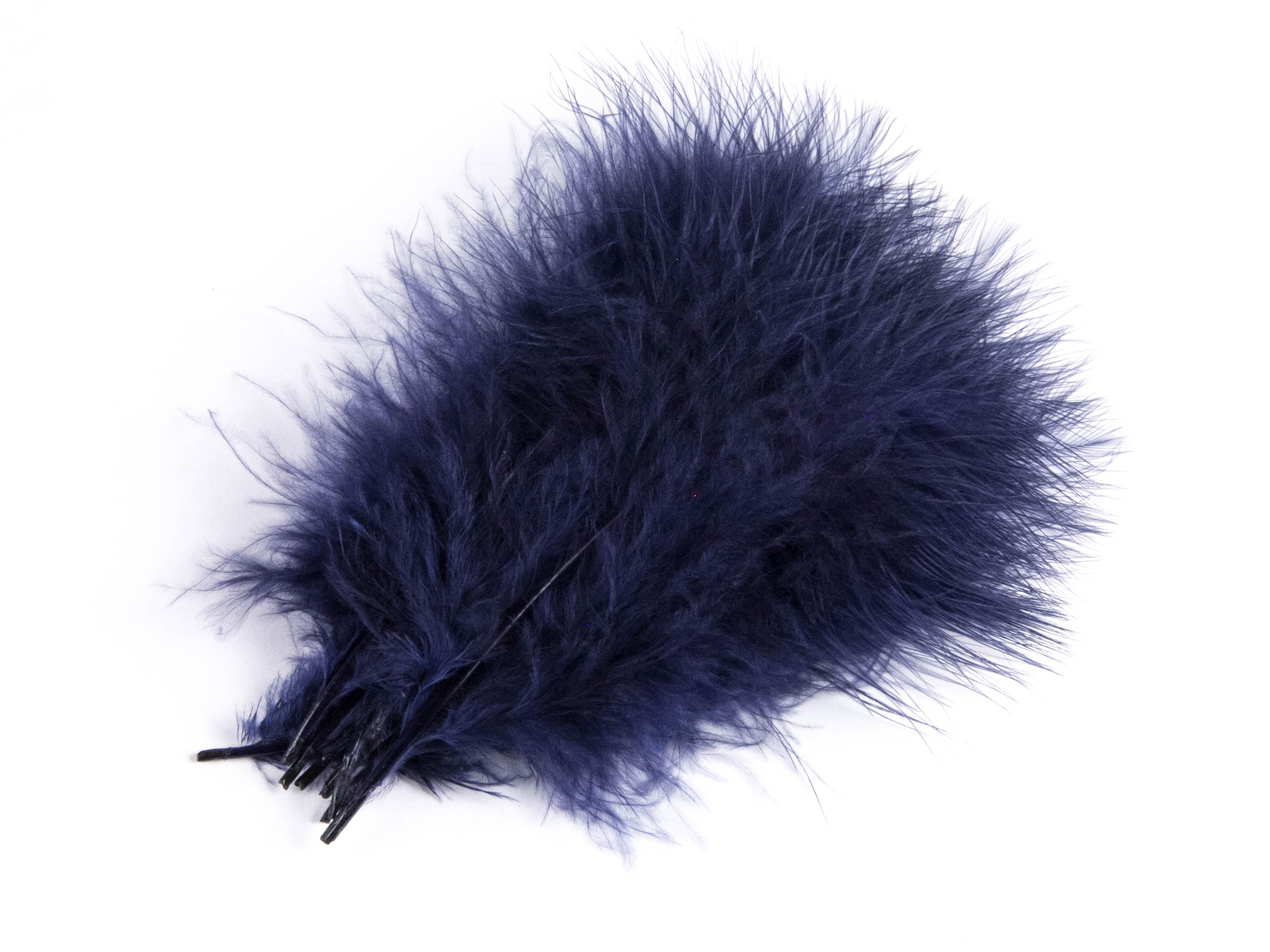 Turkey Marabout Feathers (Pack of 12)