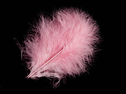 Turkey Marabout Feathers (Pack of 12)