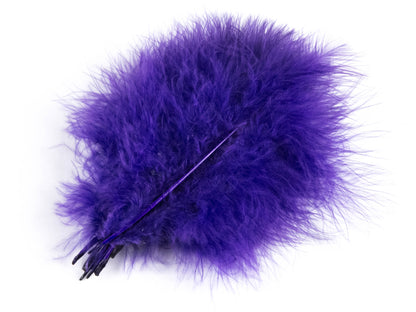 Turkey Marabout Feathers (Pack of 12)