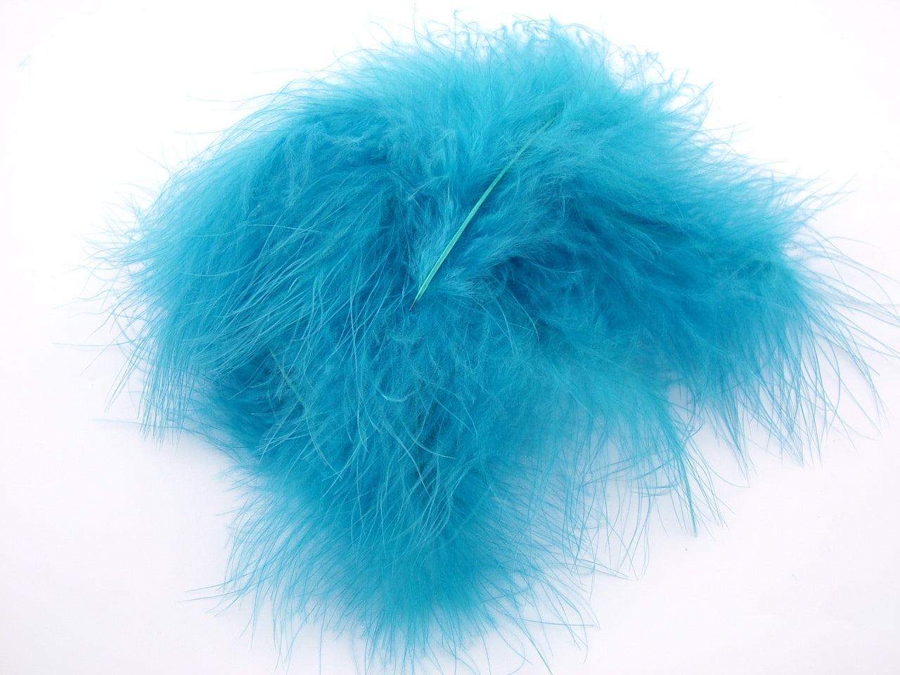 Turkey Marabout Feathers (Pack of 12)