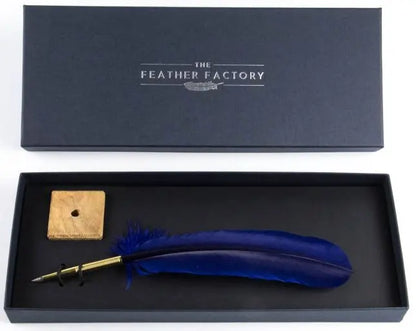 Turkey Quill Feather Pens - Deluxe finishes (Pack of 10)