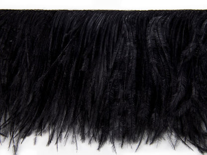 Ostrich Feather fringe with Lurex - Dancewear colours