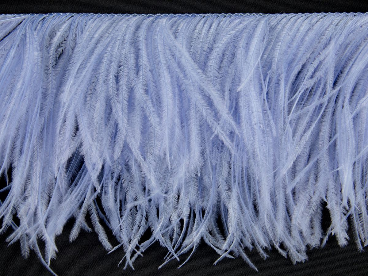 Ostrich Feather fringe with Lurex - Dancewear colours