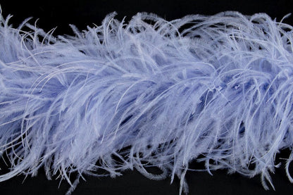 Ostrich Feather Boa with Stripped Coque - Dancewear Colours