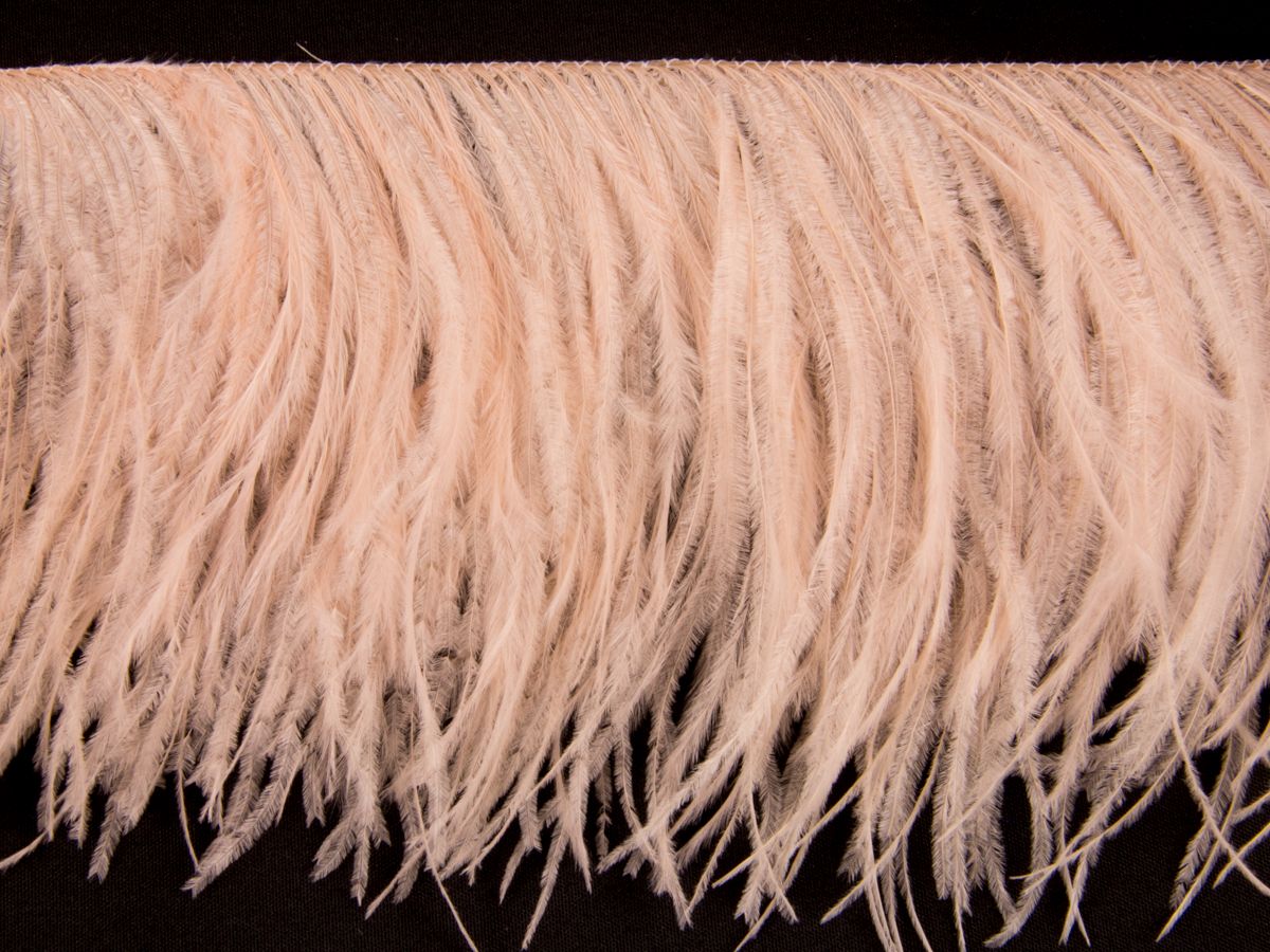Ostrich Feather fringe with Lurex - Dancewear colours