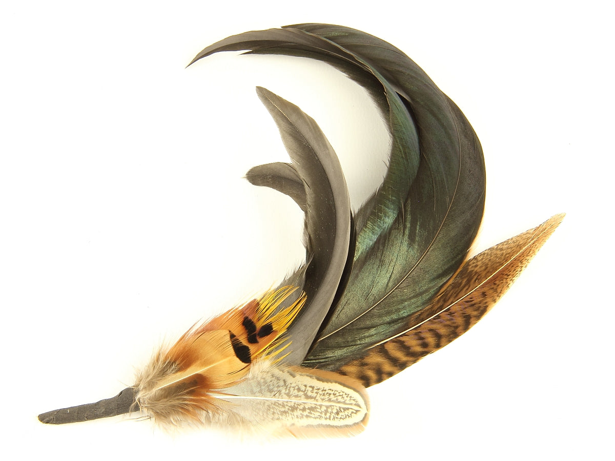 Autumnal Country Hat Mount - Pack of 3