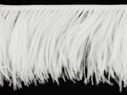 2 Ply Ostrich Feather Fringe 10 cm depth - Fashion Colours