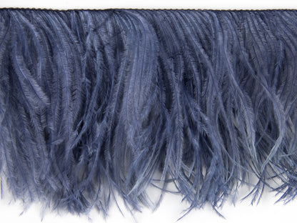 Ostrich Feather fringe with Lurex - Dancewear colours