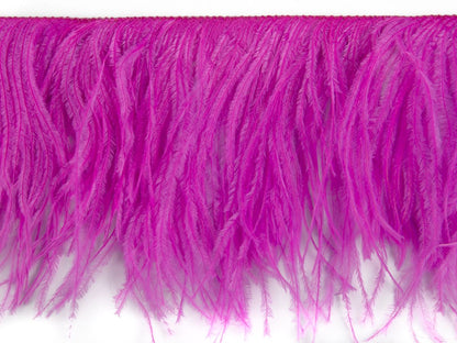 2 Ply Ostrich Feather Fringe (10cm depth) - Dancewear Colours