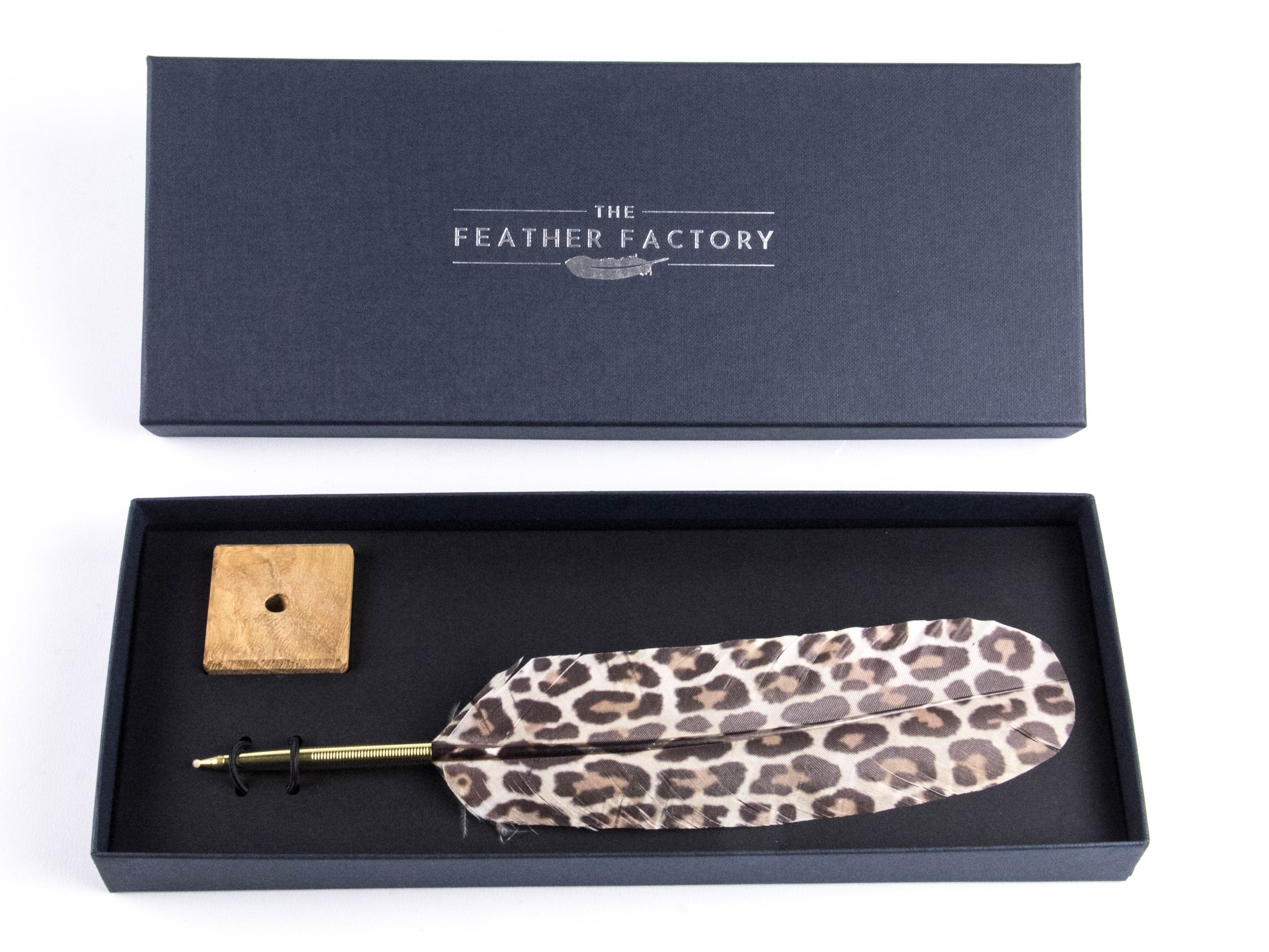 Luxury Full Feather Print Pens (Pack of 10)