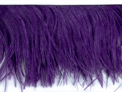 Ostrich Feather fringe with Lurex - Dancewear colours