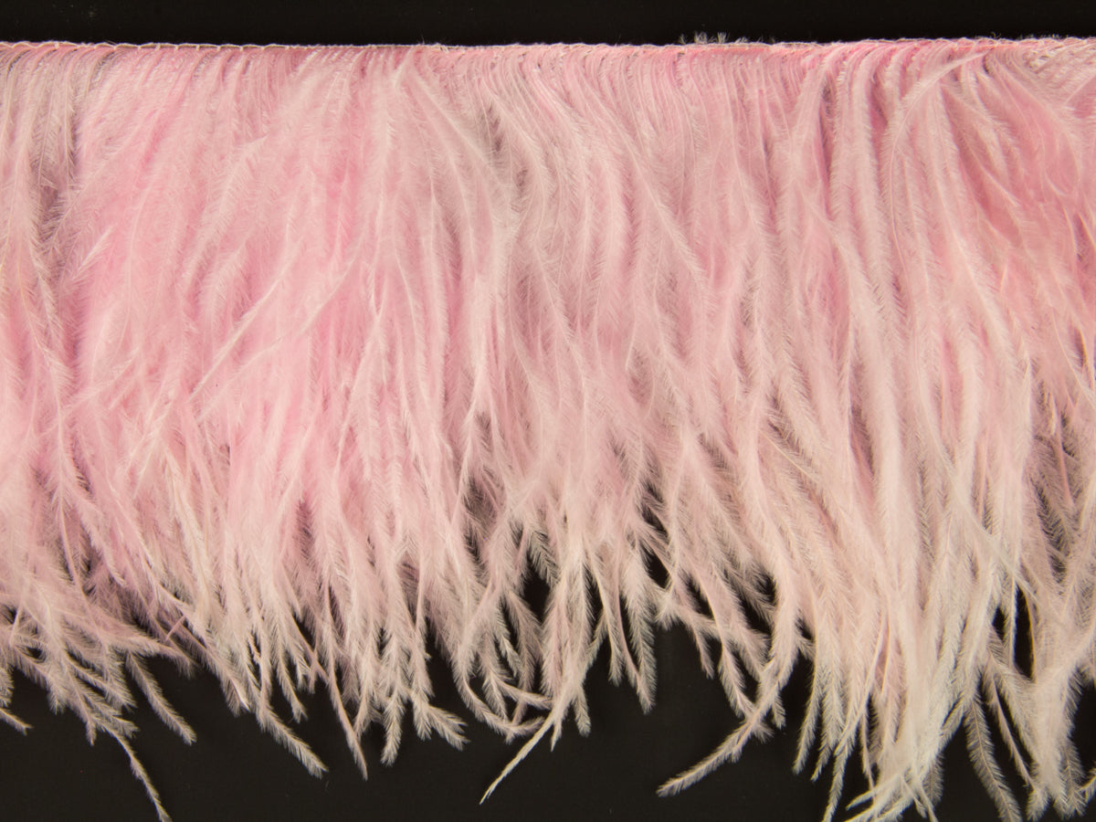 Ostrich Feather fringe with Lurex - Dancewear colours